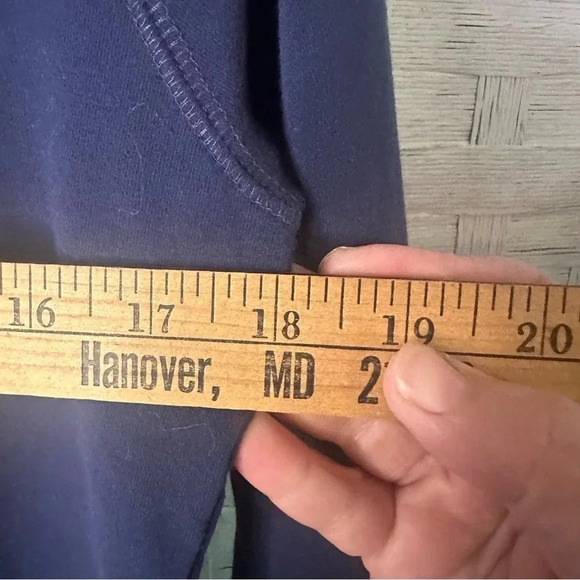 Lady Irish long sweatshirt dress Pima cotton blend Notre Dame Clover cozy soft - Picture 7 of 10